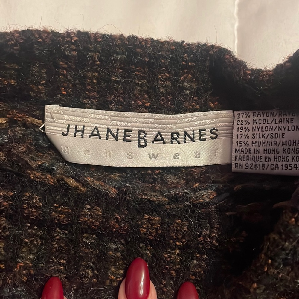 Jhane Barnes Menswear sweater
